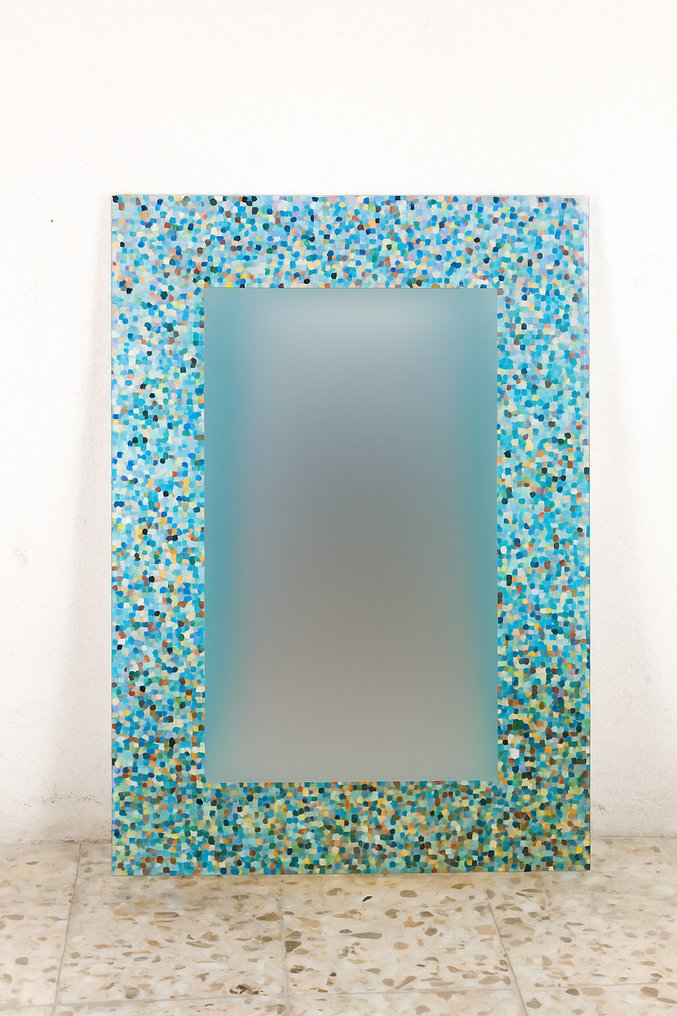 Glas Italia - Alessandro Mendini - Tükör- Proust tükre - Üveg, Többszínű #1.0