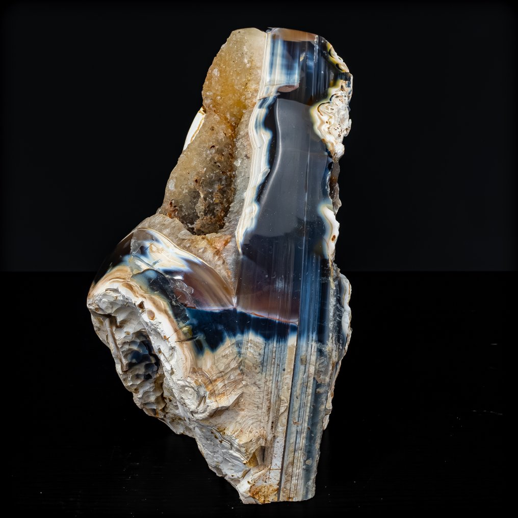 Εκπληκτική Achat-Druse, εξαιρετικά σπάνια AAA+ Φυσικό έργο τέχνης της Γης, από τη Βραζιλία.- 4639.38 g #4.3