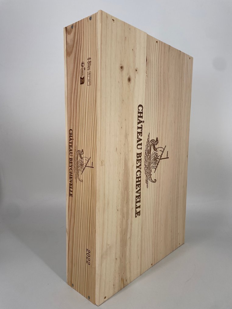 2022 Chateau Beychevelle - Saint-Julien, Bordeaux 4ème Grand Cru Classé - 6 Flaskor (0,75L) #1.0