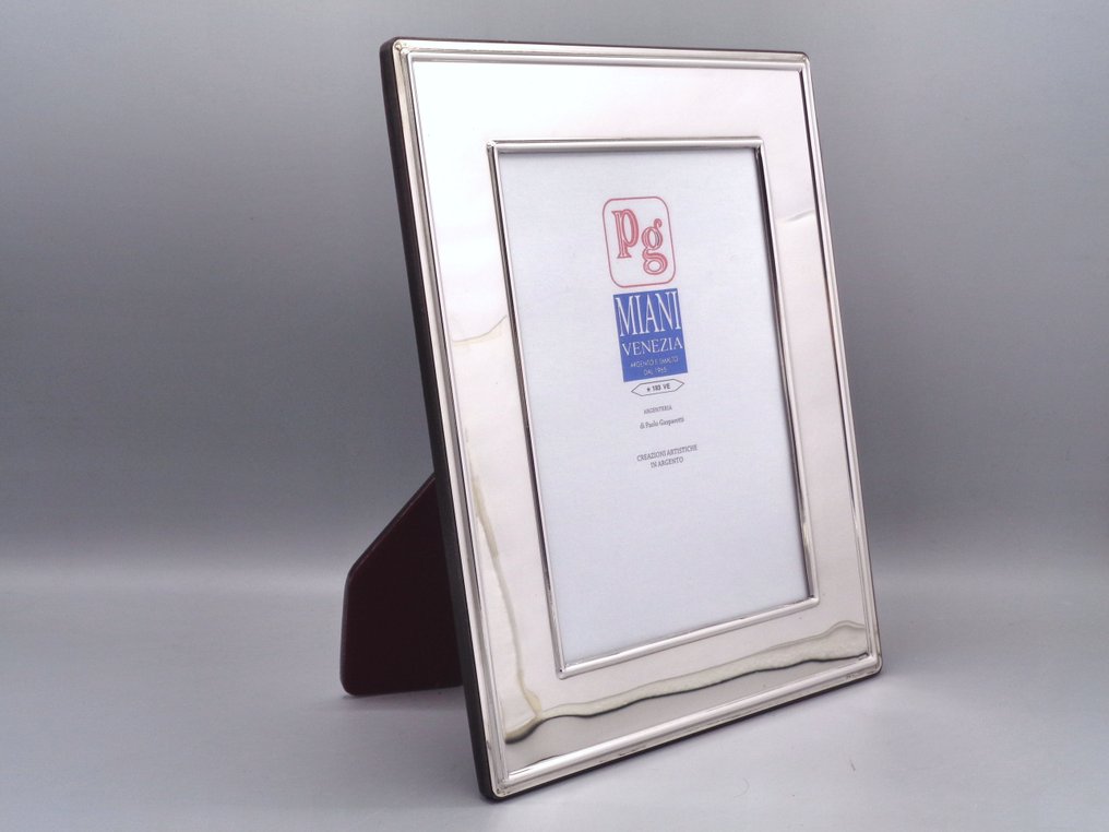 PG-Miani Argenteria - Picture frame - .925 silver - Liscia 13x18 #2.1