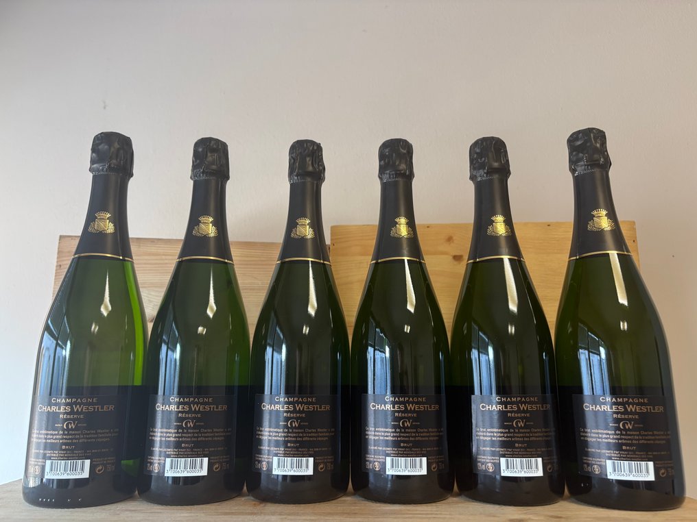 Charles Westler Brut Réserve Champagne - Șampanie Réserve - 6 Sticle (0.75L) #1.0