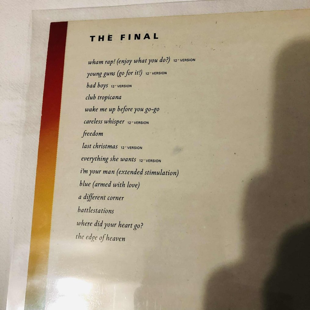 George Michael, Wham! - The Final (double* LP) + Fantastic+ Faith +Make It Big - LP - 1983 #4.3