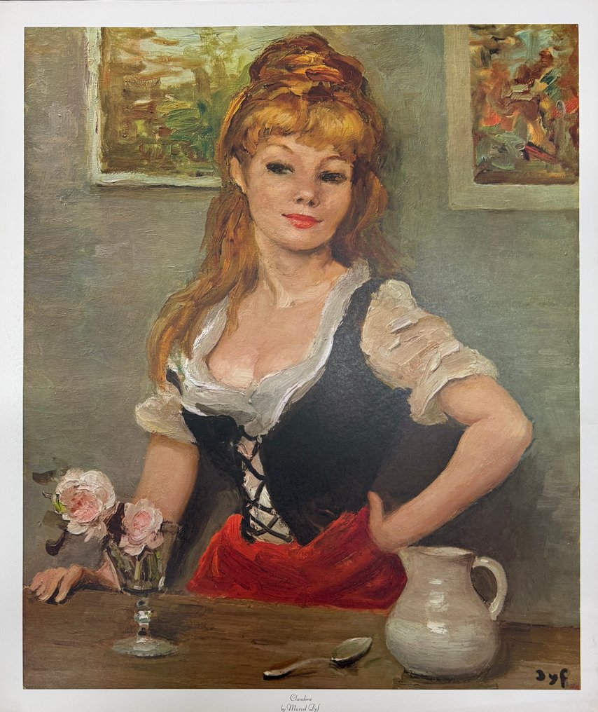 Marcel Dyf ( 1899-1985) - Claudia #1.0