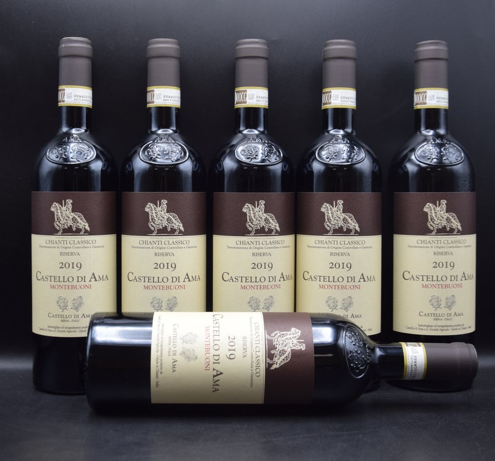 2019 Castello di Ama, Montebuoni - Chianti Classico DOCG, Riserva - 6 Bottles (0.75L) #1.0