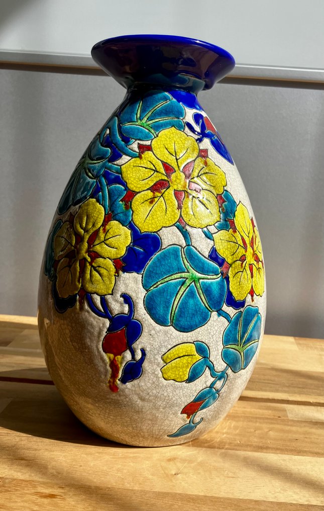 Keramis Boch - Charles Catteau - Wazon - Ceramika - Charles Catteau D2762/945 #1.0