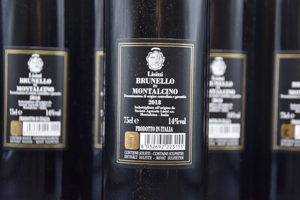 2018 Lisini - 蒙达奇诺·布鲁奈罗 DOCG - 6 Bottles (0.75L) #4.3