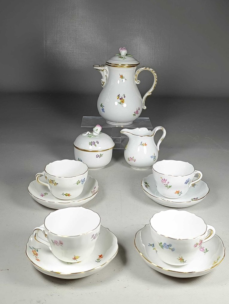 Meissen - 咖啡套装 (13) - 瓷 #1.0
