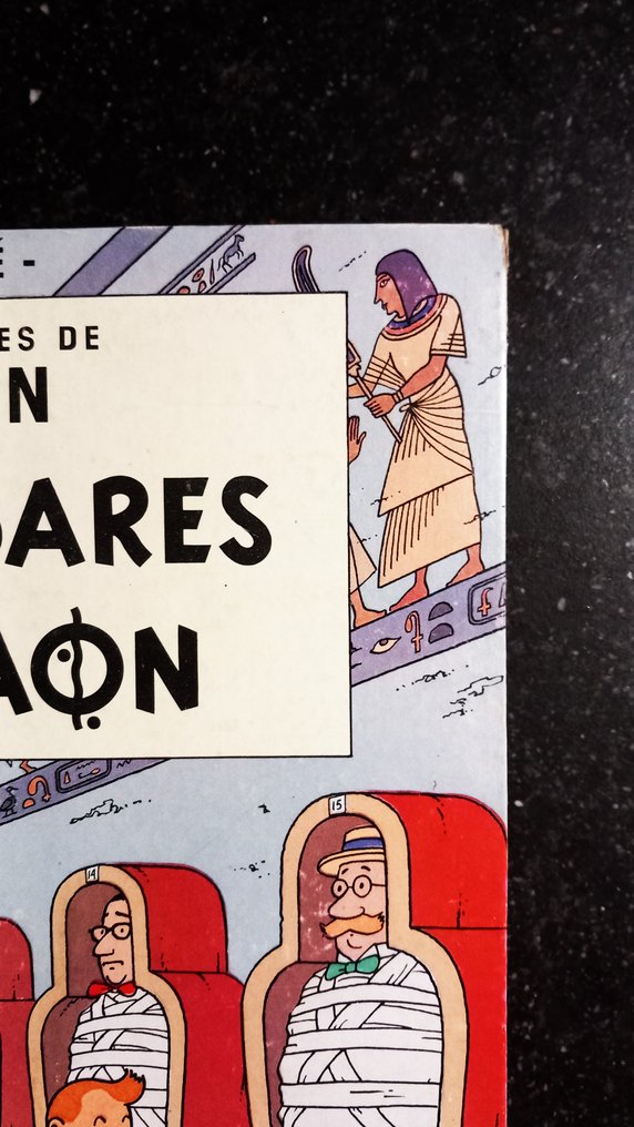 Tintin T4 - Les Cigares du Pharaon (B14) - EO couleur française - C - 1 Album - EO - 1955 #3.2