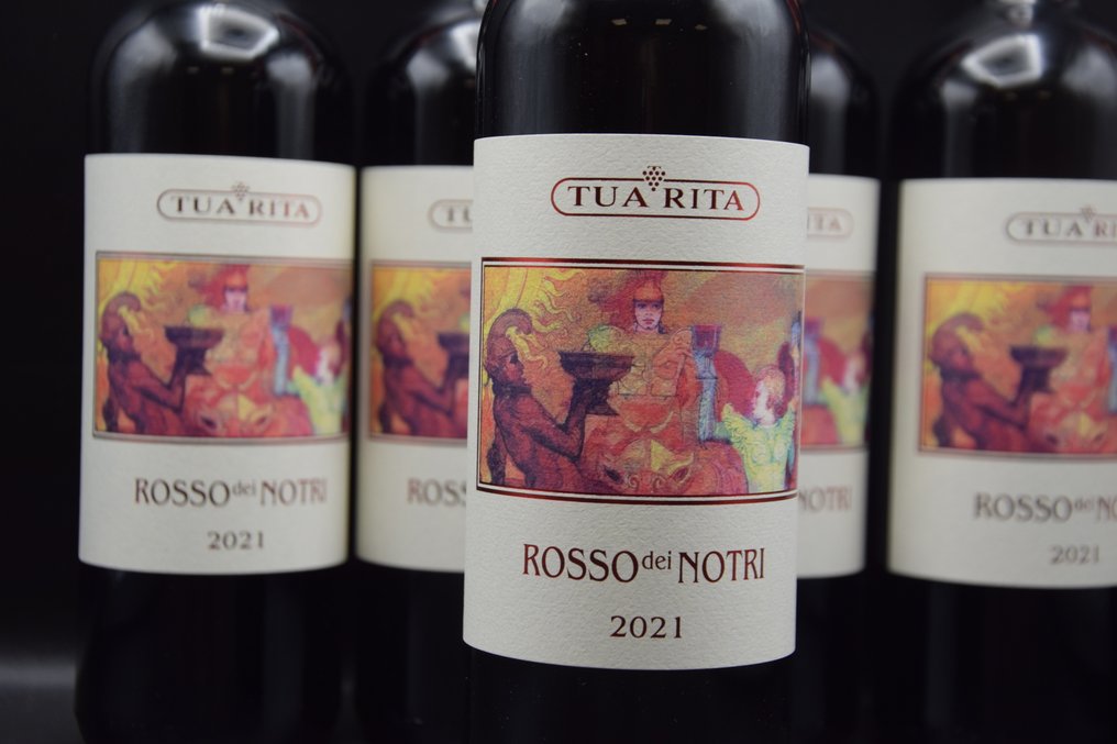2021 Tua Rita, Rosso dei Notri - Toscana IGT - 6 Bottiglie (0,75 L) #2.1