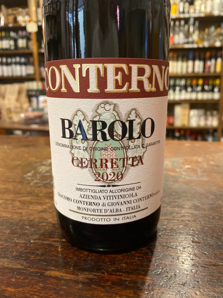 2020 Giacomo Conterno, Cerretta - Barolo DOCG - 1 Bottle (0.75L) #1.0