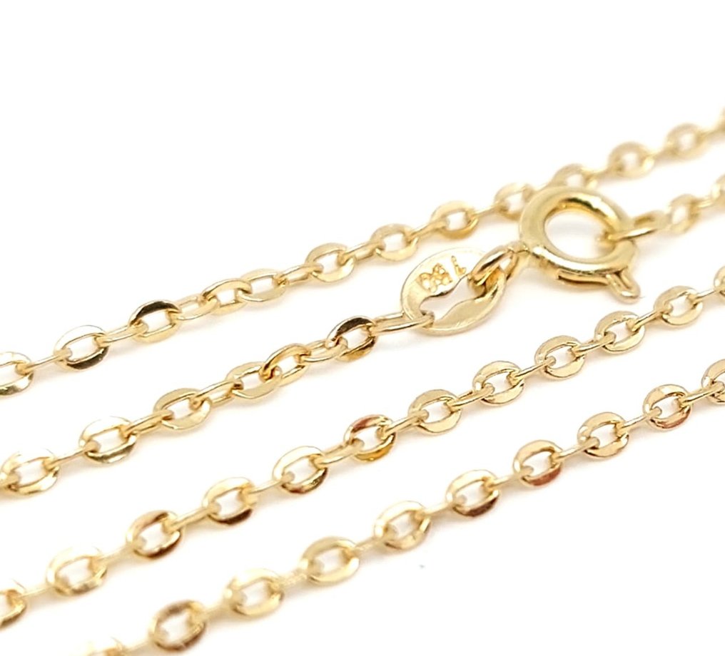 χωρίς τιμή ασφαλείας - Κολιέ - 18 καράτια Κίτρινο χρυσό - 802529 #1.0