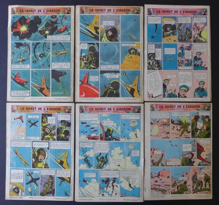 Tintin (magazine) N°1 A N°52 Complet - 52 magazines - Première édition belge - 1947/1947 #4.3