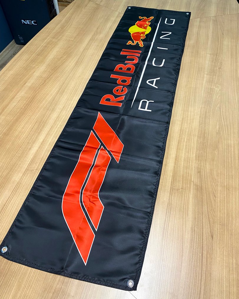 旗 - Red Bull - F1 Racing Flag - Satin Fabric - XL (180x45 cm) #2.1