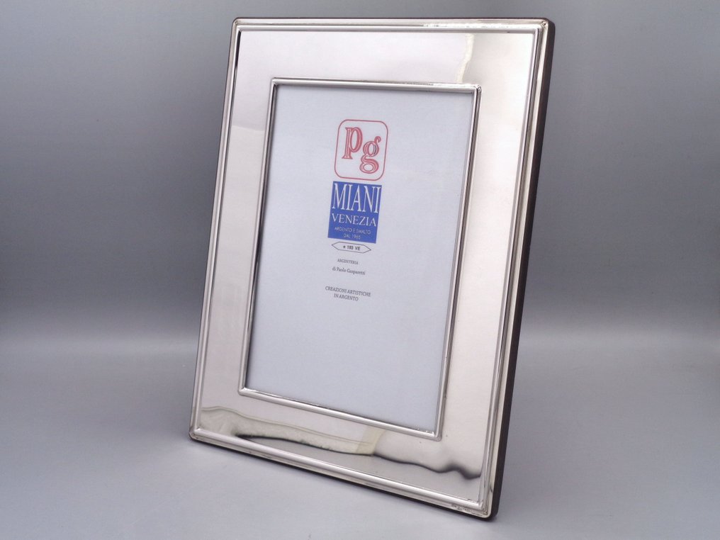 PG-Miani Argenteria - Picture frame - .925 silver - Liscia 13x18 #3.2