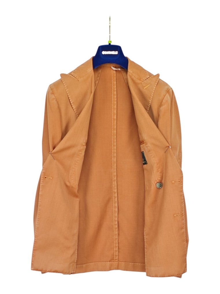 RRP 650€ SANTANIELLO Rust Jacket Wool Handmade in Italy - 54 IT - 彩色運動上衣 - New with tags #3.2