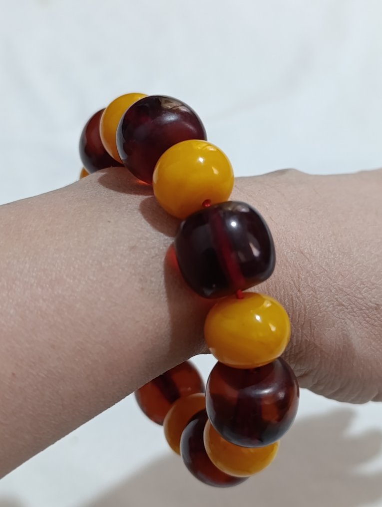 Ινδικό Κεχριμπάρι - Βραχιόλι - Μεγάλο βραχιόλι από κεχριμπάρι #4.3