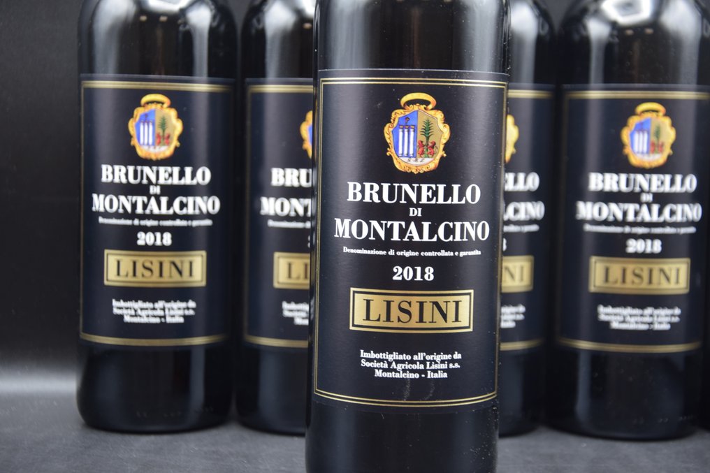 2018 Lisini - 蒙达奇诺·布鲁奈罗 DOCG - 6 Bottles (0.75L) #1.0