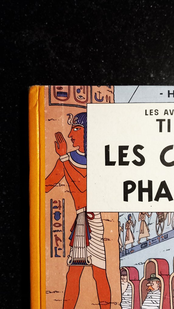 Tintin T4 - Les Cigares du Pharaon (B14) - EO couleur française - C - 1 Album - EO - 1955 #2.1