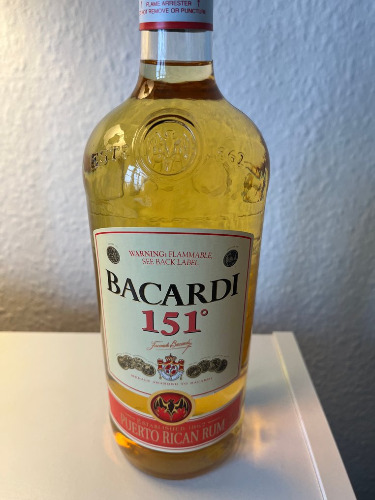 Bacardi - 151° Proof  - 1,0 litri #4.3