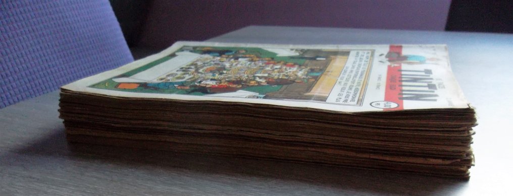 Tintin (magazine) N°1 A N°52 Complet - 52 magazines - Première édition belge - 1947/1947 #1.0