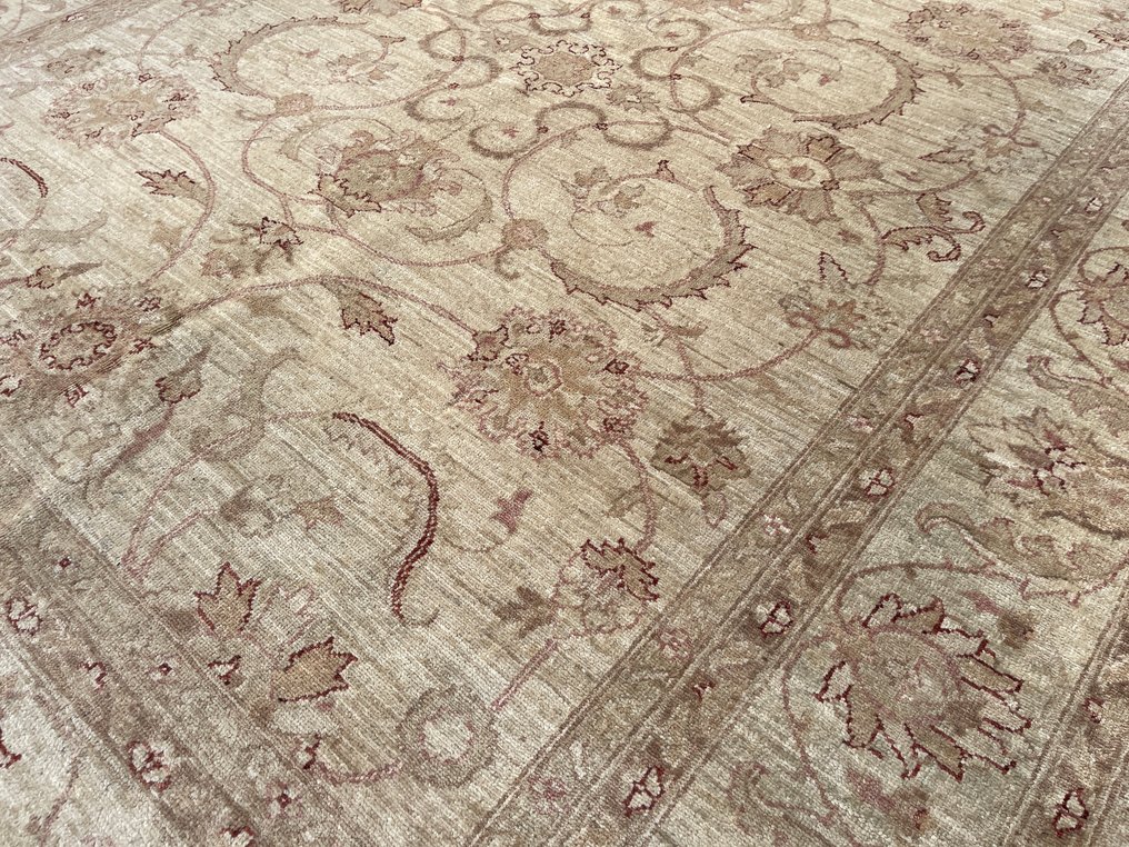 Χειροποίητο χαλί Ghaznavi Farahan από μαλλί, καθαρισμένο, ποιότητας χαλιού. - Χαλί - 252 cm - 198 cm #4.3