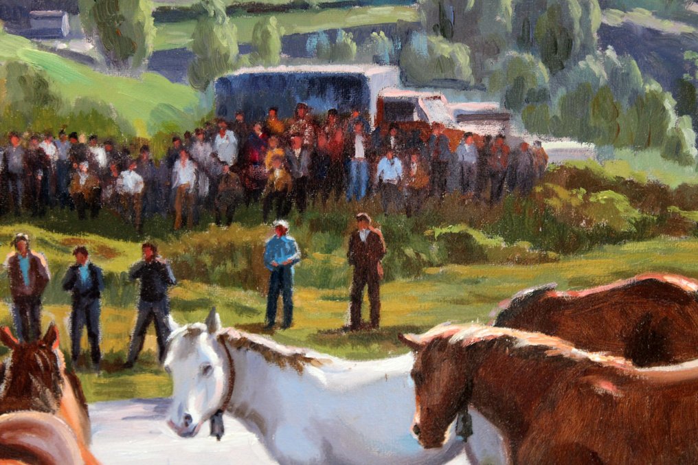 Francesc Torneró Gómez (1936) - Feria del caballo en Espinavell #3.2