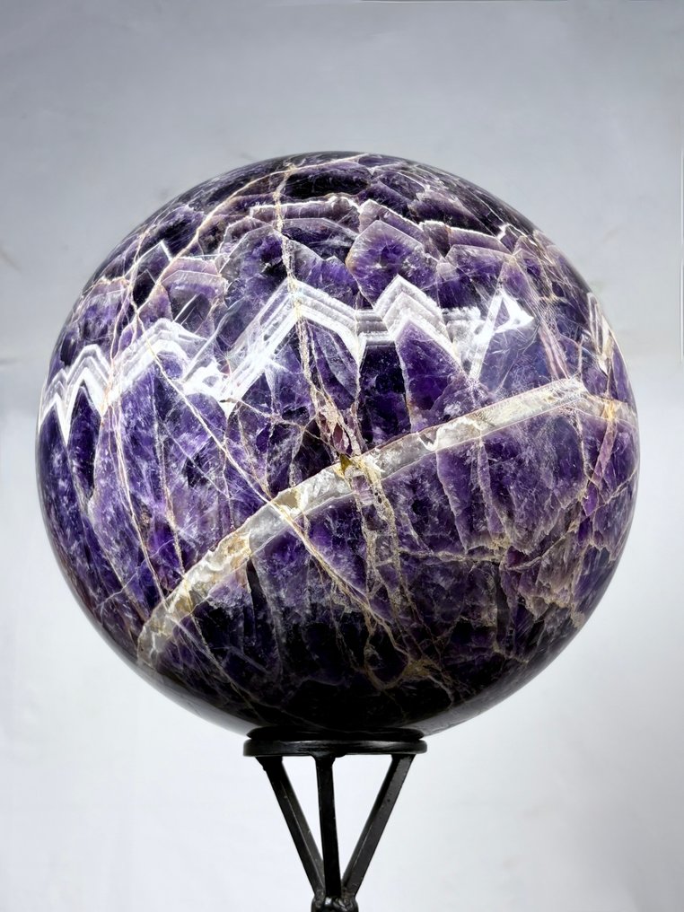 Amethyst Brazilian Large Sphere - Height: 30 cm - Width: 30 cm- 36.3 kg - (1) #1.0