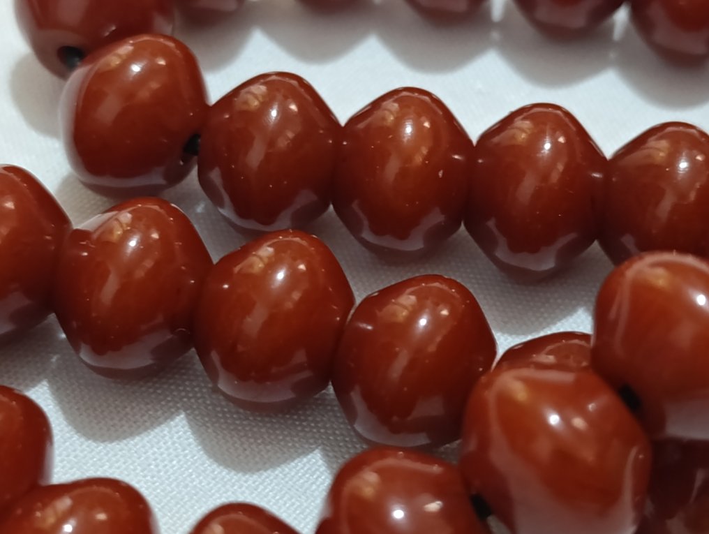  Ροζάριο - Κεχριμπάρι - 1980-1990 - Σπάνια Κομποσκοίνια Προσευχής  #2.1