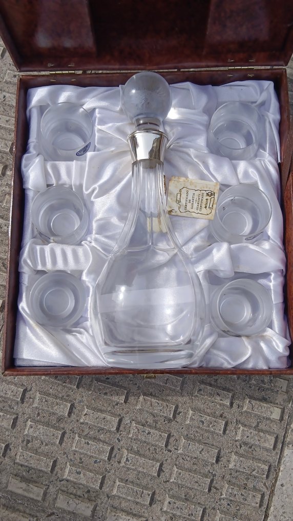 J.Valdes Arteco - J.Valdes - Υπηρεσία ποτού (7) - Bohemia - Κρύσταλλο, ασημένιο - Bohemia Czech Republic #1.0