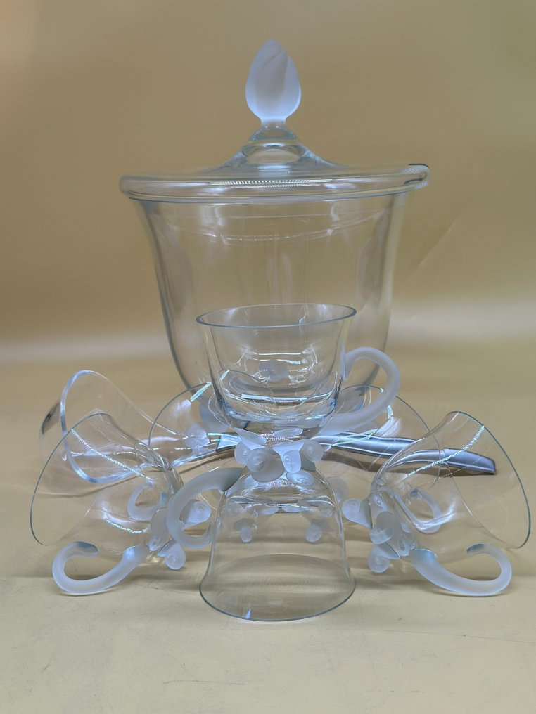 馬具 - 巴黎——独家水晶玻璃碗套装——欧盟内免费配送。 - 1960-1970 #4.3