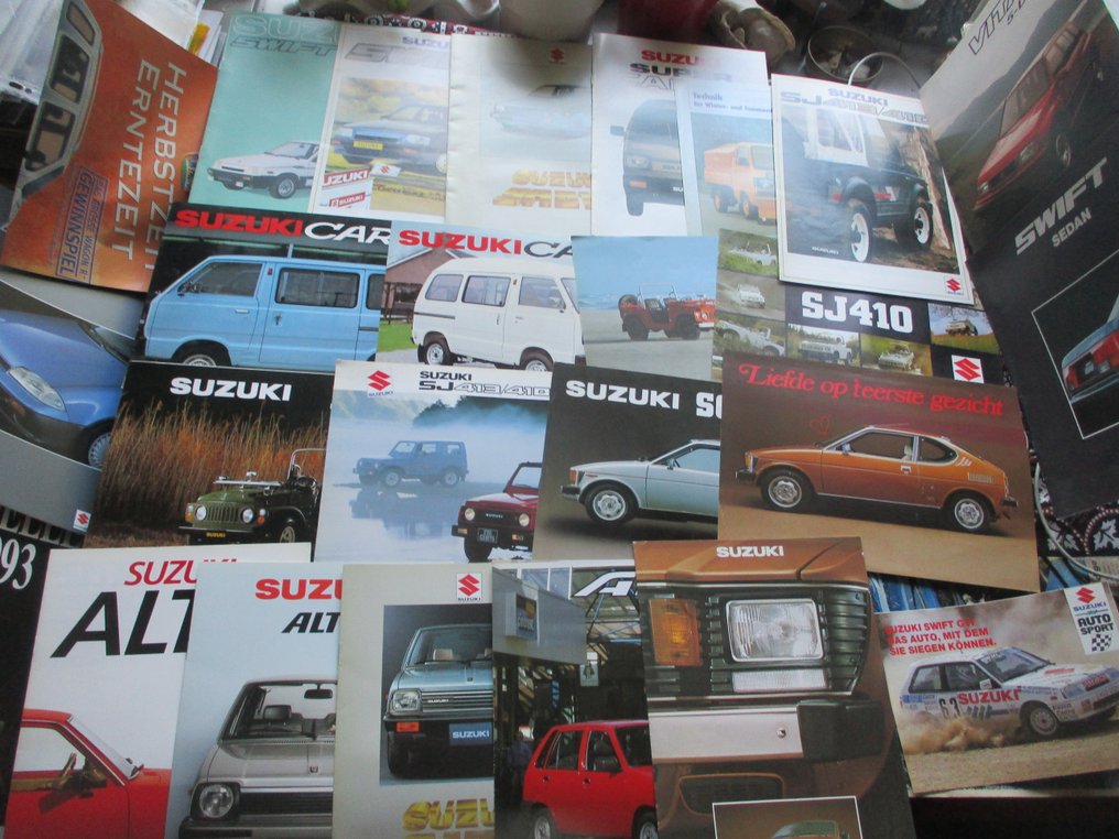 Suzuki Alto/Carry/LJ 80/SA 310/SC/SJ 413/410/Swift/Vitara - Διαφημιστικό φυλλάδιο - 1979 #1.0
