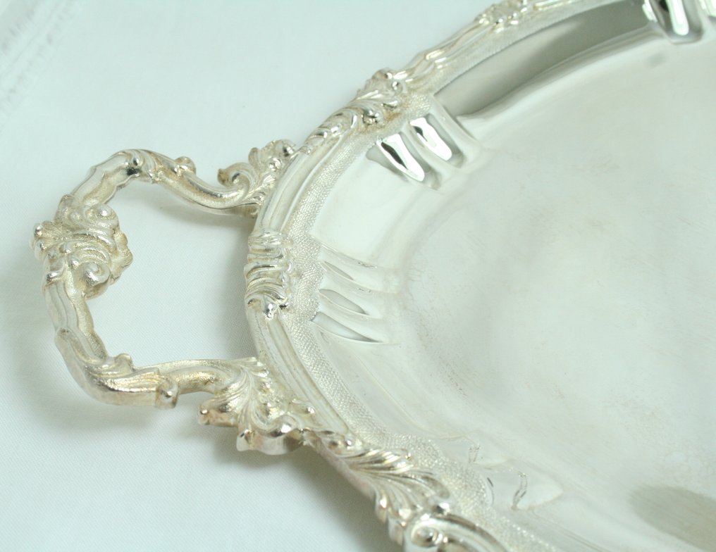 Tablett - .800 Silber - Tablett aus Silber #2.1