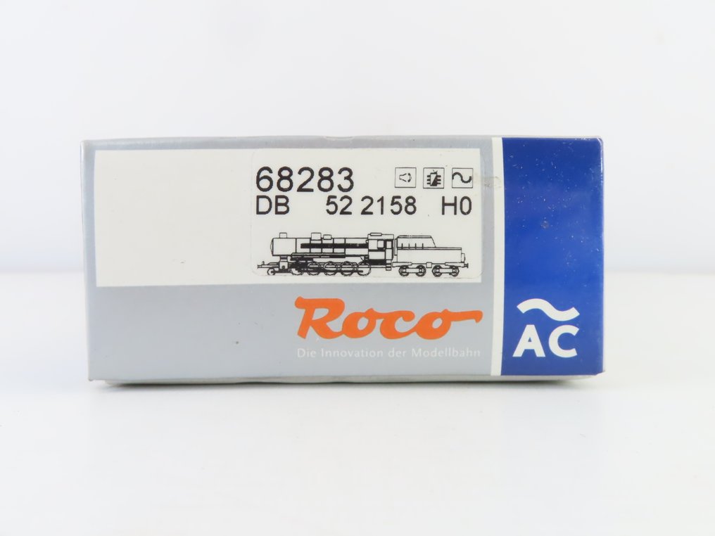 Roco H0 - 68283 - Gőzmozdony tartozékkal (1) - BR 52 met kuiptender, digitál, teljes hangzással. - DB #3.2