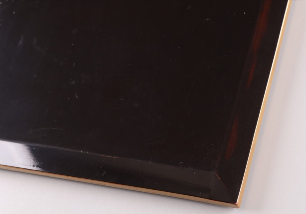 Creative Kanji maki-e Jubako重箱 - Κουτί - Επεξεργασμένο αντίκα Jubako σχεδιασμένο με χρυσό maki-e, γεράκια και πεύκα από εξαιρετική εργασία. - Ξύλο, Χρυσός - γερανός/πεύκο/κουτί #4.3