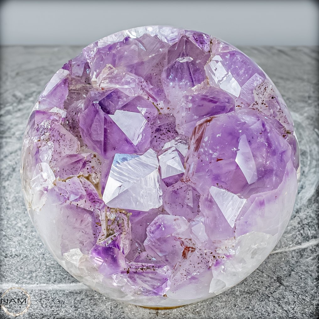 Φυσικός αμέθυστος Kugel - της ανώτερης ποιότητας, Βολιβία.- 1983.62 g #3.2