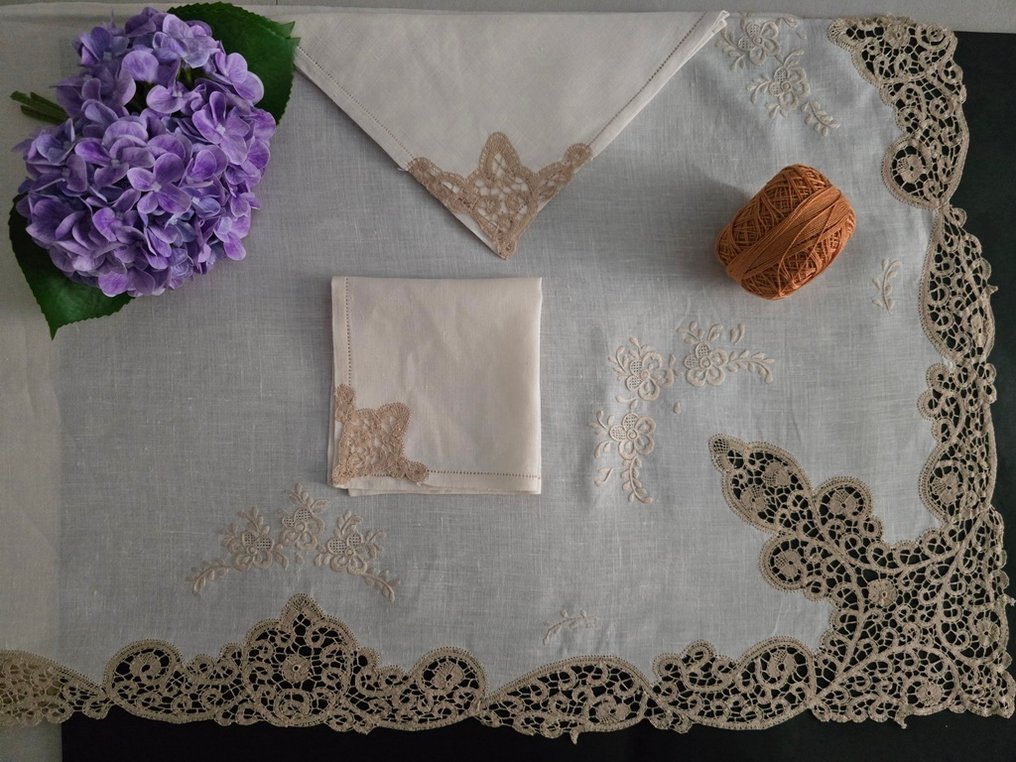 Tablecloth - 280 cm - 180 cm - Handmade embroidered tablecloth #2.1