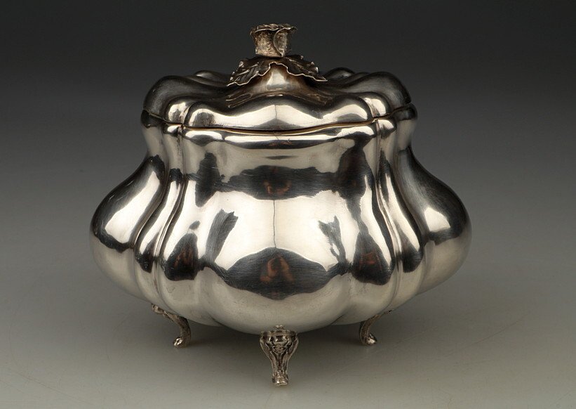 Sugar bowl - .800 silver #1.0