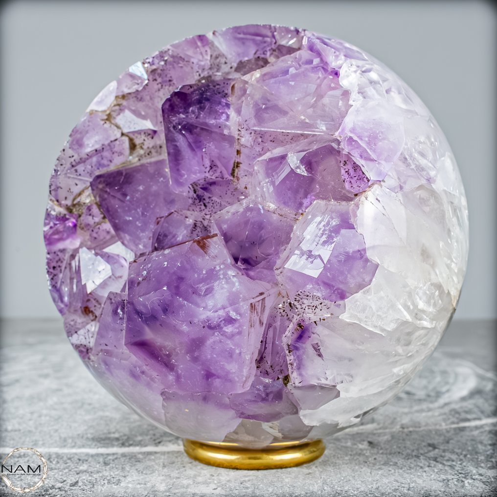 Φυσικός αμέθυστος Kugel - της ανώτερης ποιότητας, Βολιβία.- 1983.62 g #1.0