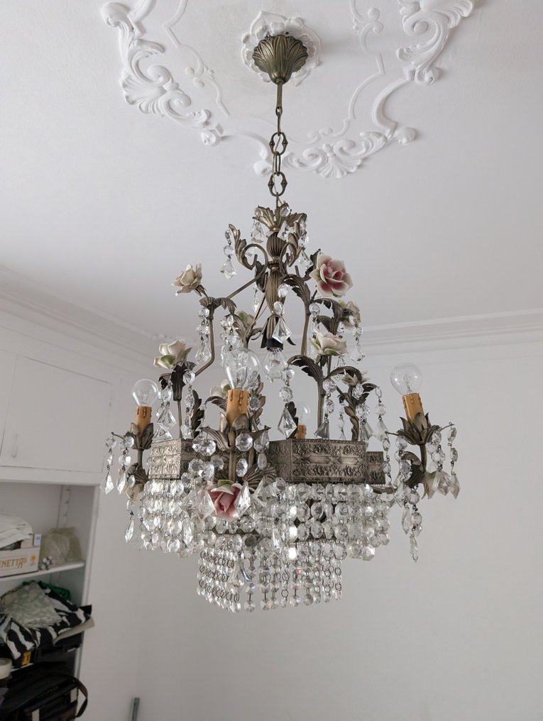 枝形吊灯 - 水晶 - Roselline陶瓷 #2.1