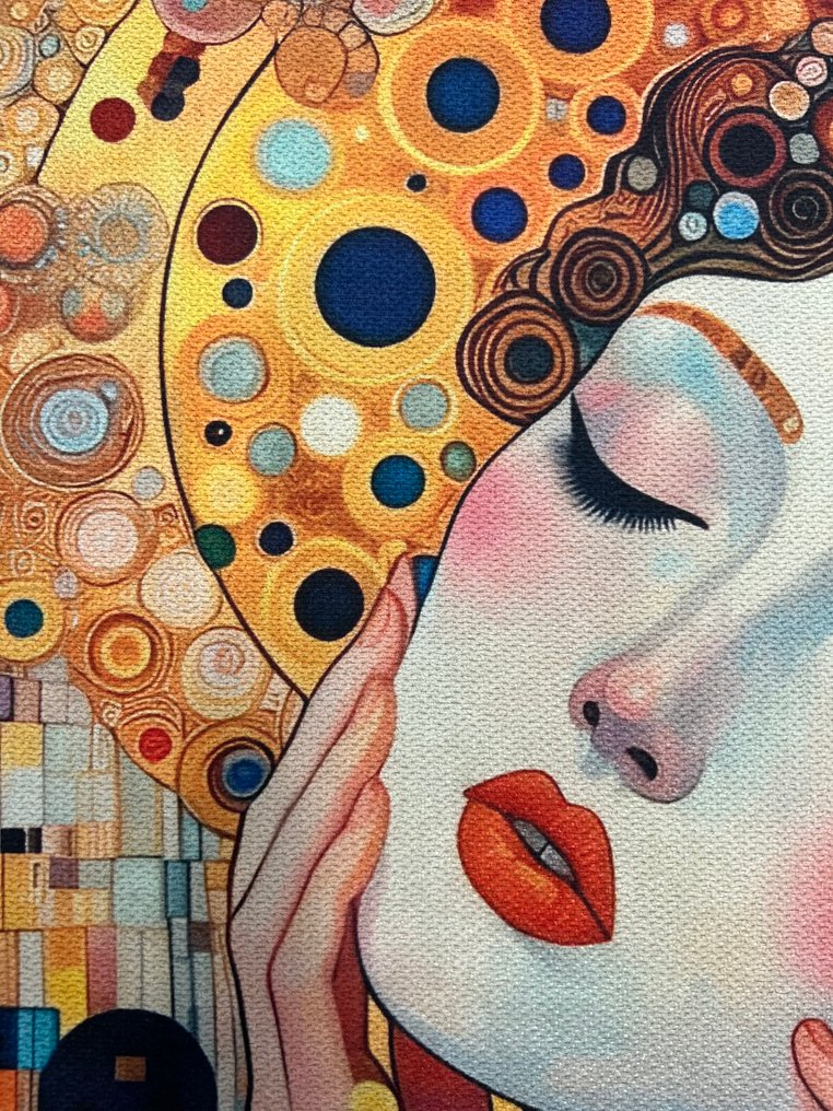 Durable fabric panel handcrafted with printed design. - Tapestry  - 45 cm - 45 cm #4.3