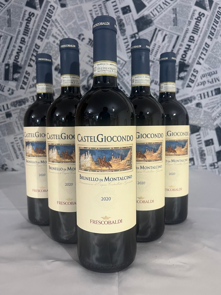 2019 Frescobaldi “Castelgiocondo” - Μπρουνέλο ντι Μονταλσίνο DOCG - 6 Bottles (0.75L) #1.0