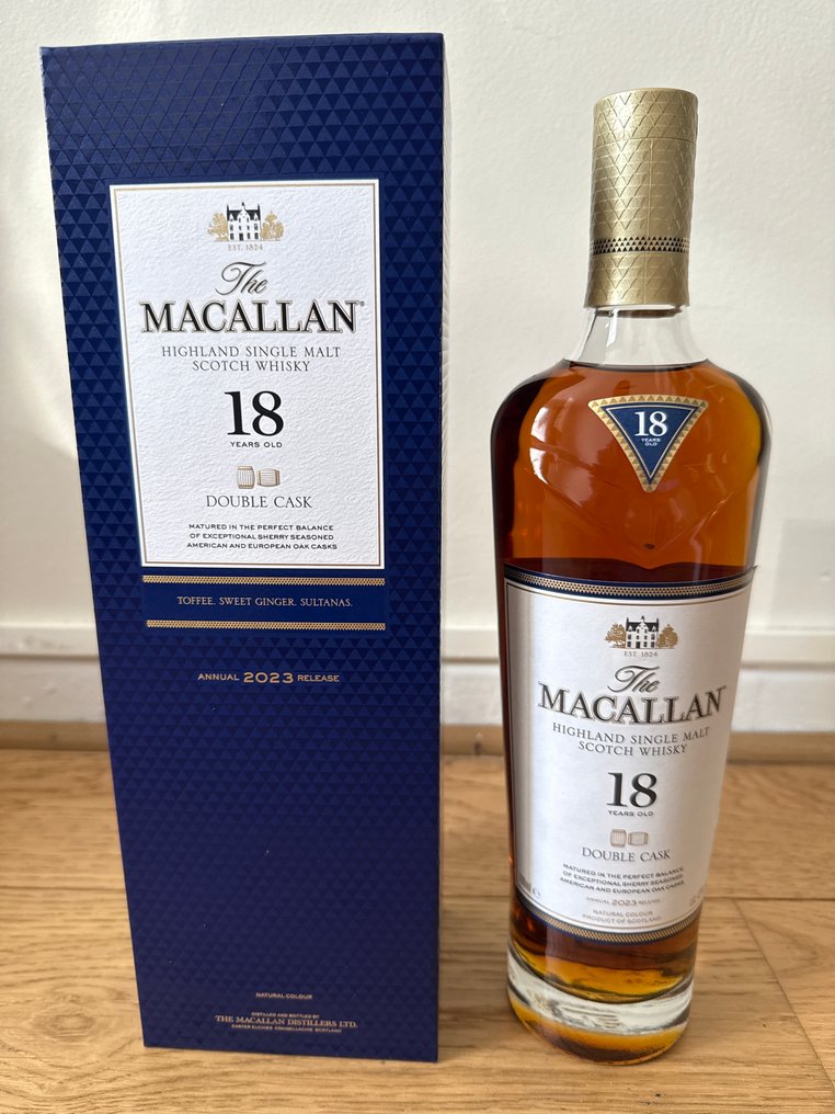 Macallan 18yo - 15yo - 12yo Double Cask  - 70cl - 3 bottles #2.1