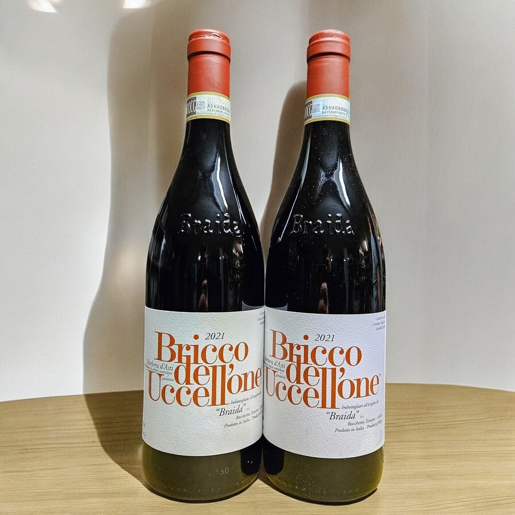 2021 Braida, Bricco dell'Uccellone - Piedmont - 2 Flasker (0,75 L) #1.0