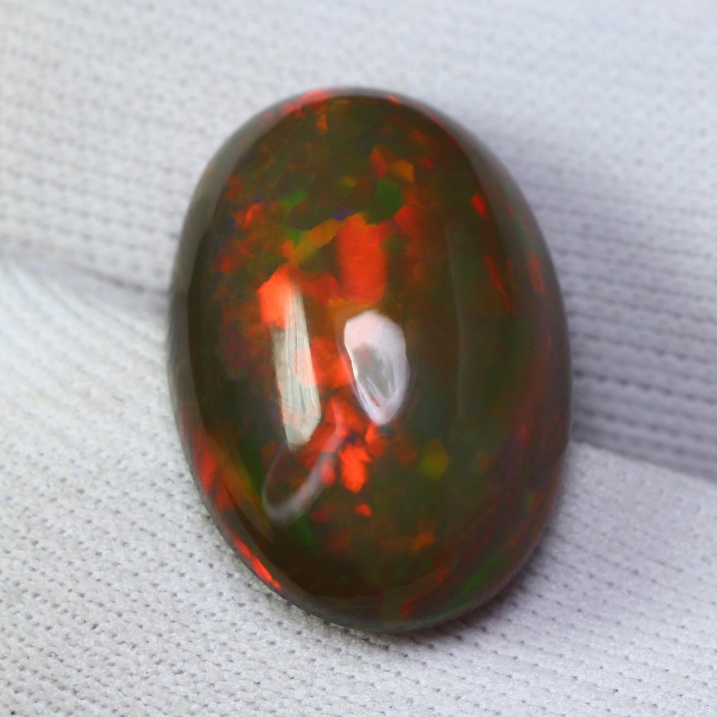 没有保留价 灰色 蛋白石 - 7.44 ct - 国际宝石研究院(IGI) - 精彩的色彩变幻 #3.2