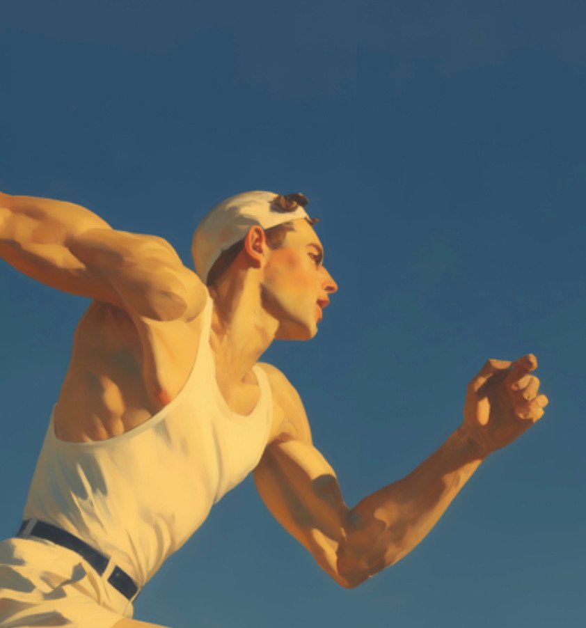 Le Yack (1972) - Runner in the Clouds – Signée – Édition limitée #3.2