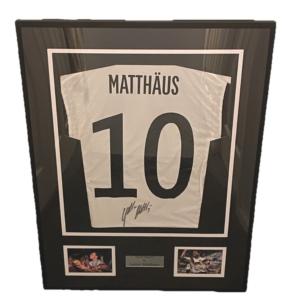Germany - VM i fodbold - Lothar Matthaus - 2024 - Football-trøje, Signeret memorabilia #1.0