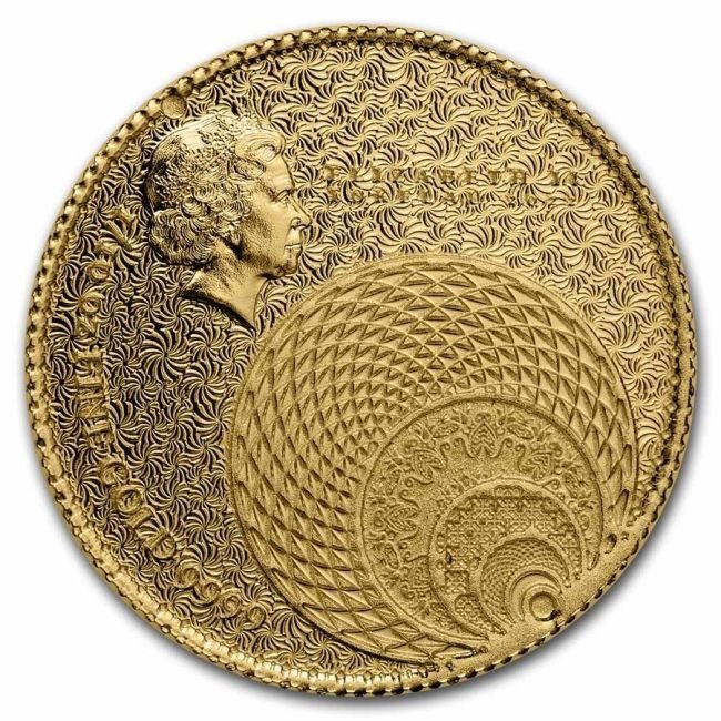 Niue. 10 Dollars 2022 1/10 oz $10 NZD Niue Magnum Opus Proof-Like Gold Coin #1.0