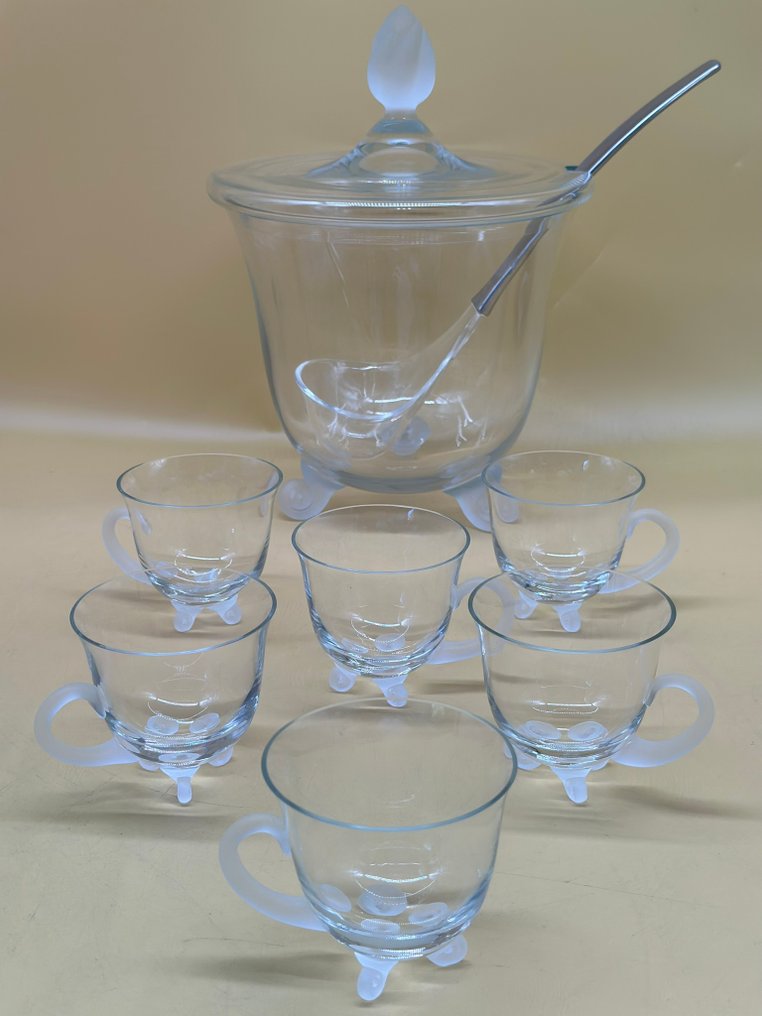 馬具 - 巴黎——独家水晶玻璃碗套装——欧盟内免费配送。 - 1960-1970 #1.0