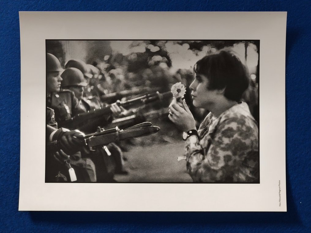 Marc Riboud (1923–2016) - Flower Child, 1967 #1.0