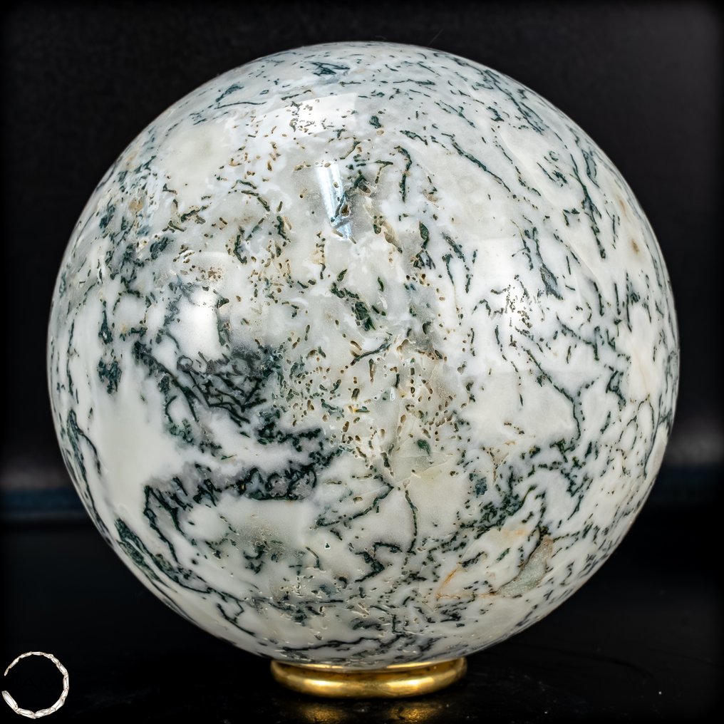 Σπάνιο Φυσικό Καλλιτεχνικό Βρύο - Agate Σφαίρα, Βραζιλία- 2541.71 g #4.3